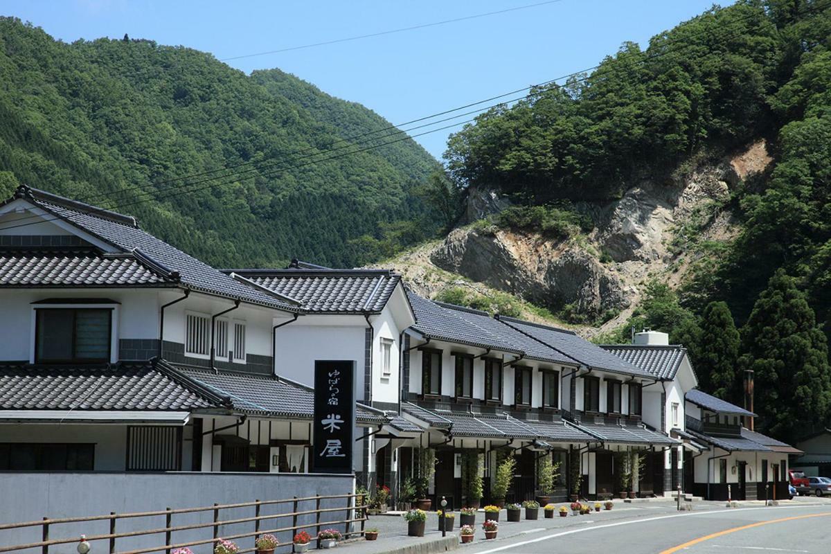 Yubaraonsen Yubaranoyado Komeya Hotel Maniwa Exterior foto